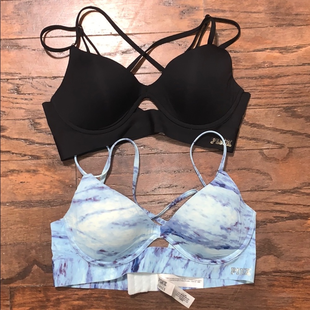 Pink bra bundle size L